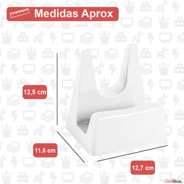Soporte Tapas Ollas Blanco