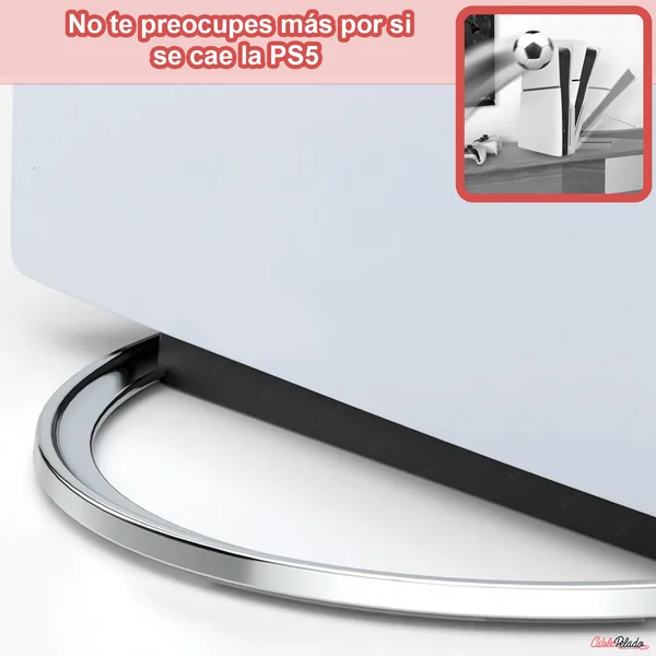 Soporte vertical para Consolas PS5 y consolas PS5 Edicion Digital (Modelo Slim)