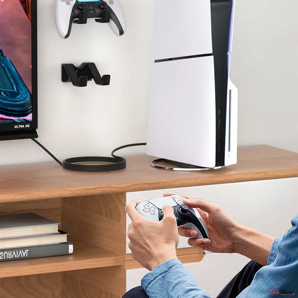 Soporte vertical para Consolas PS5 y consolas PS5 Edicion Digital (Modelo Slim)