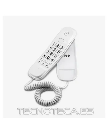 SPC 3601B. Telefono monopieza SPC en BLANCO