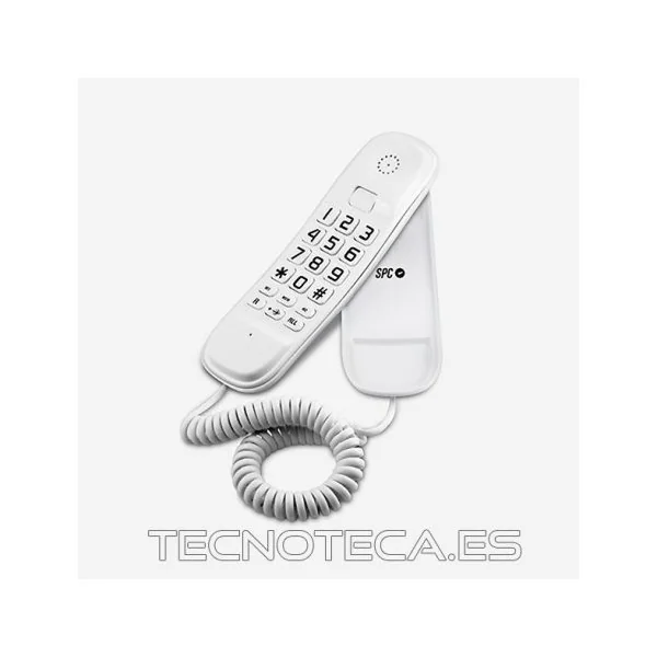 SPC 3601B. Telefono monopieza SPC en BLANCO