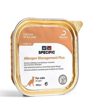 Specific Allergen Management plus FOW-HY gatos
