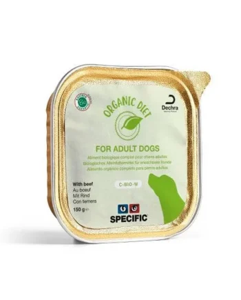 Specific C-BIO-W organic Ternera perros