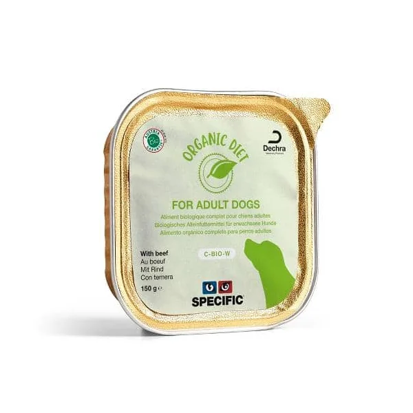 Specific C-BIO-W organic Ternera perros