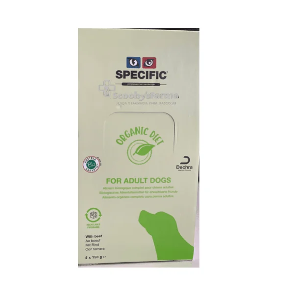 Specific C-BIO-W organic Ternera perros