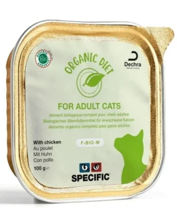 Specific F-BIO-W organic Pollo gatos