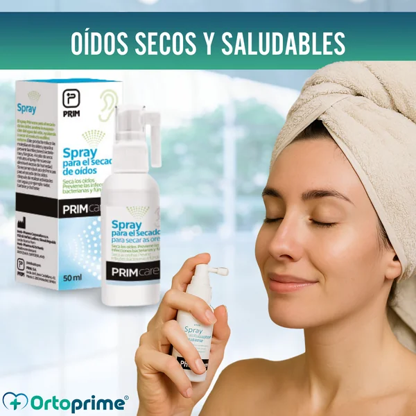 Spray para el Secado de Oídos | Solución de Triple Acción