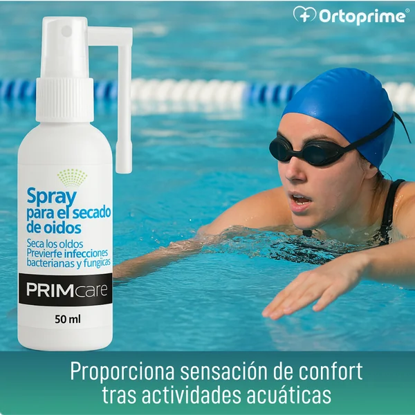 Spray para el Secado de Oídos | Solución de Triple Acción