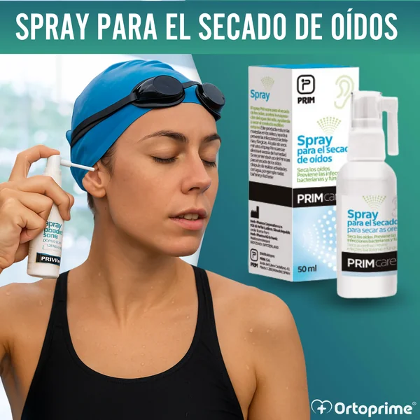 Spray para el Secado de Oídos | Solución de Triple Acción