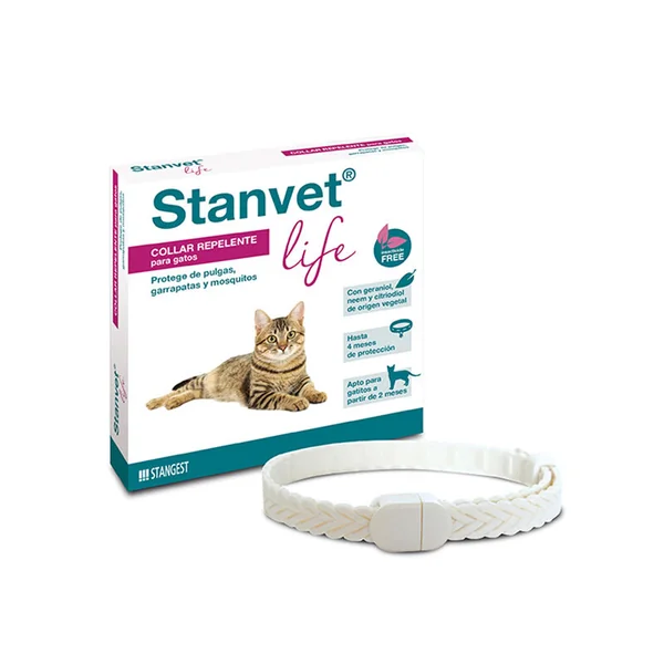Stanvet Life Collar Natural Repelente para Gatos