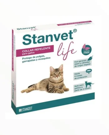 Stanvet Life Collar Repelente Antiparasitario para Gatos