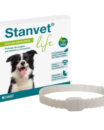 Stanvet Life Collar Repelente Antiparasitario para Perros