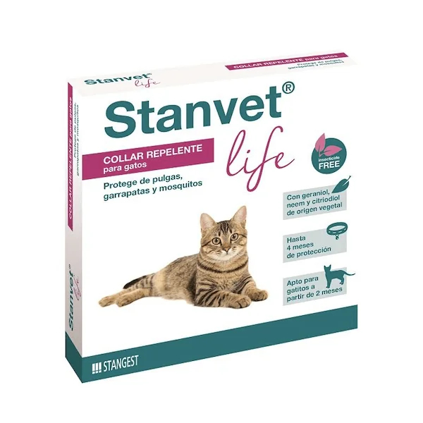 STANVET LIFE Collar Repelente para gatos