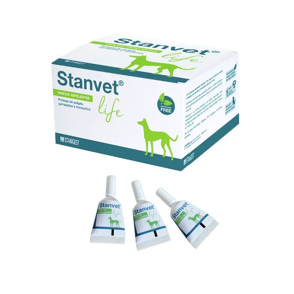Stanvet Life Pipetas Repelentes Naturales Perros gatos
