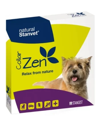 Stanvet Zen Collar Relajante para Perros | Collar Calmante Antiestrés Natural