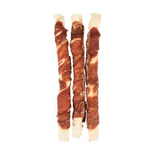 Stick de piel de vacuno y pato 40cm