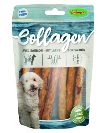 Sticks de Colágeno con Salmón para Perros – BUBIMEX Snack Articular