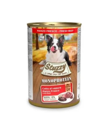 Stuzzy Buey Fresco Monoprotein Lata Perros