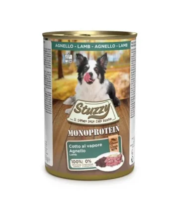 Stuzzy Cordero Monoprotein Lata Perros