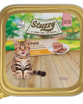 Stuzzy Tarrinas para Gatito Comida de Pollo 100 g