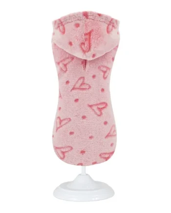 Sudadera Polar Amour Rosa para Perros — Calidez y Estilo