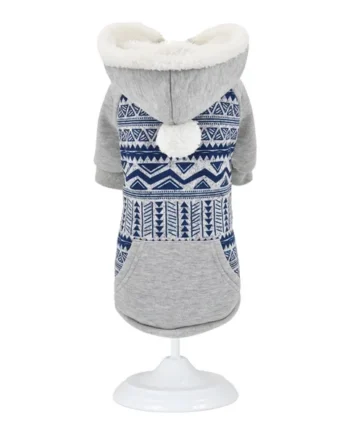 Sudadera Polar Athos Gris para Perros — Elegante y Caliente