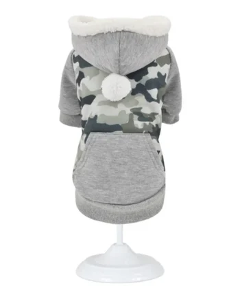 Sudadera Polar Camuflaje para Perros — Estilo Militar y Calor