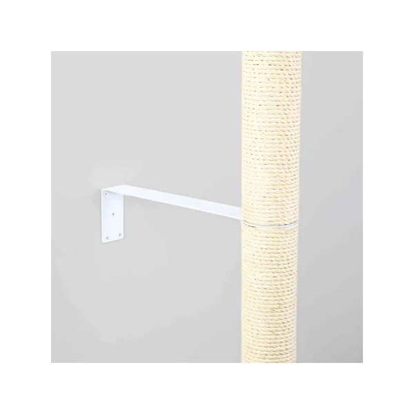 Sujeción a la Pared para Postes Rascadores blanco