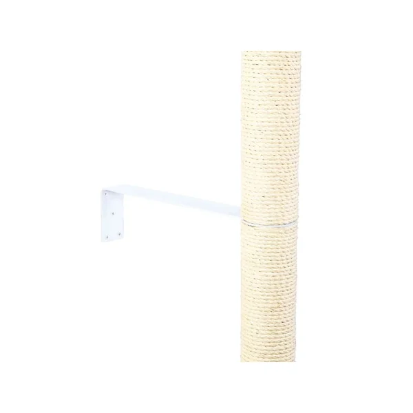 Sujeción a la Pared para Postes Rascadores blanco