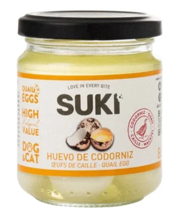 Suki Huevo de Codorniz para Perro y Gato — 8 Unidades