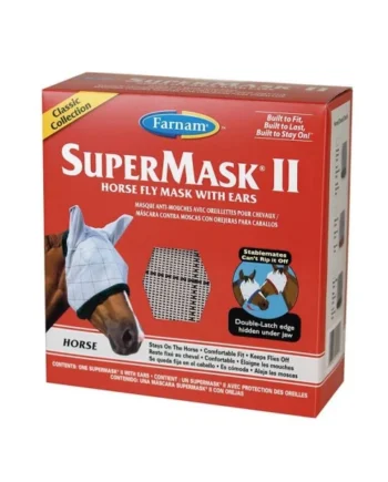 Supermask II Con Orejeras para Caballos