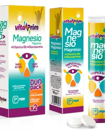 Suplemento Magnesio con Vitamina B6 | Pack 40 comprimidos