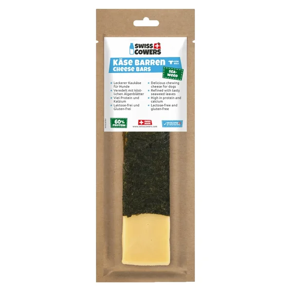 Swiss Cowers - Barrita de queso con algas