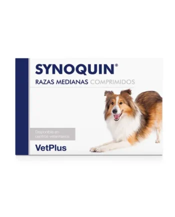 Synoquin Condroprotector para Razas Medianas 120 comprimidos