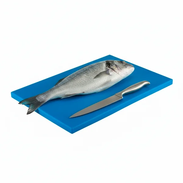 Tabla De Corte Para Cocina Profesional 40 X 30 Cm Azul
