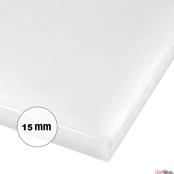 Tabla De Corte Para Cocina Profesional 40 X 30 Cm Blanco