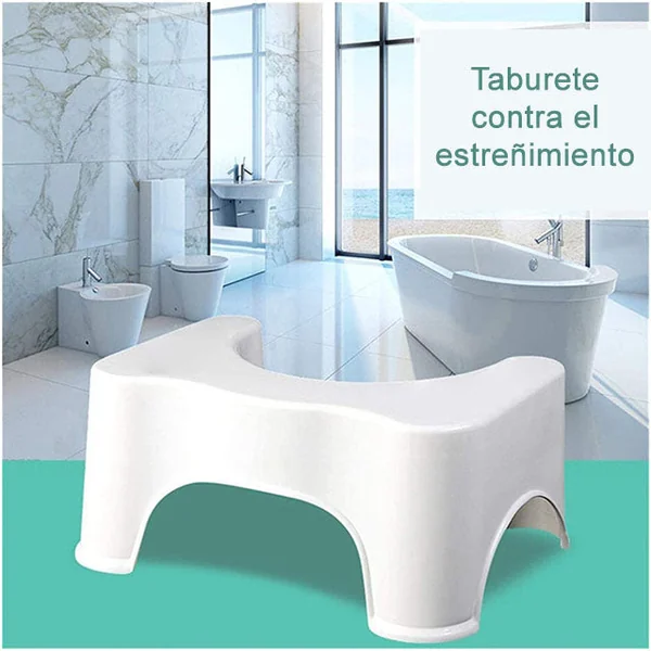Taburete Anti-Estreñimiento Inodoro | Fisiológico Adultos y Niños