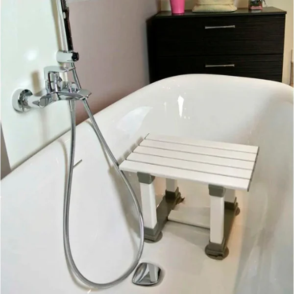 Taburete Bañera Antideslizante con Ventosas | Dos Alturas