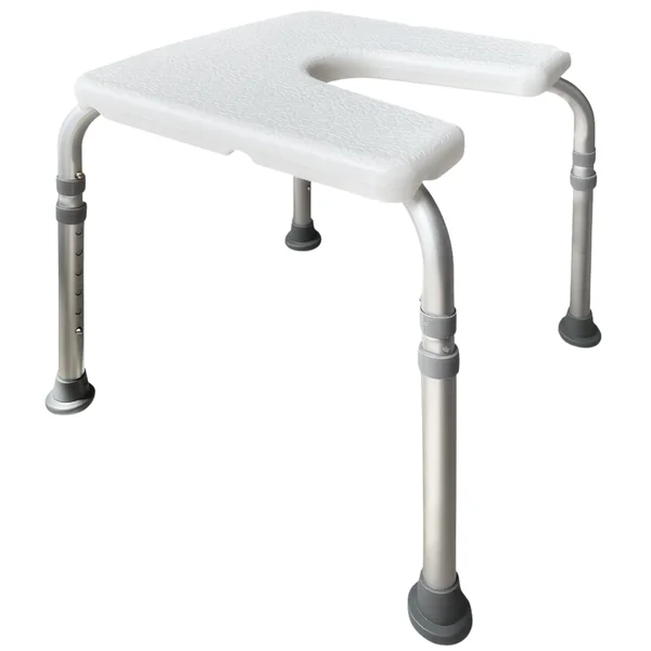Taburete de Baño Ortopédico Forma de U | Regulable