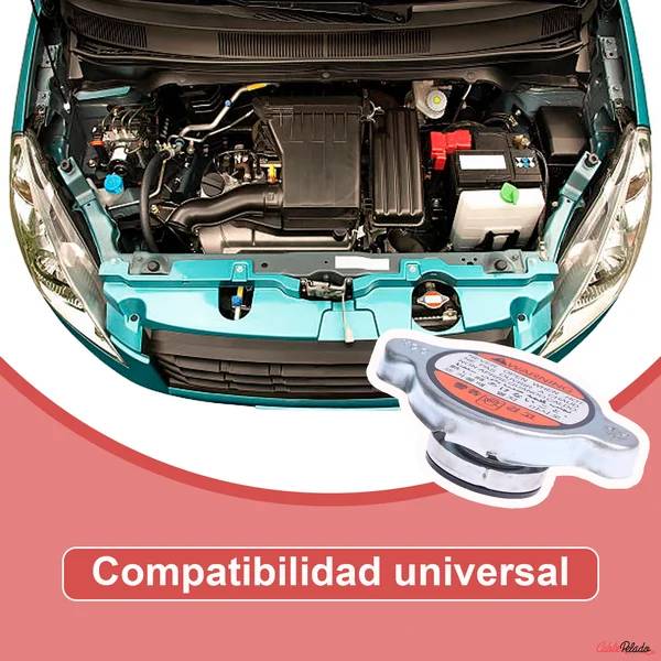 Tapa De Radiador 1.1 Plateado