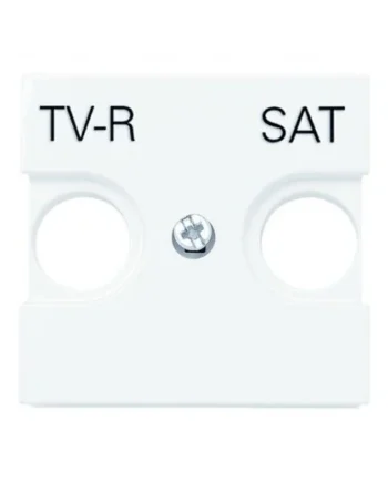 Tapa toma TV Niessen Zenit Blanco