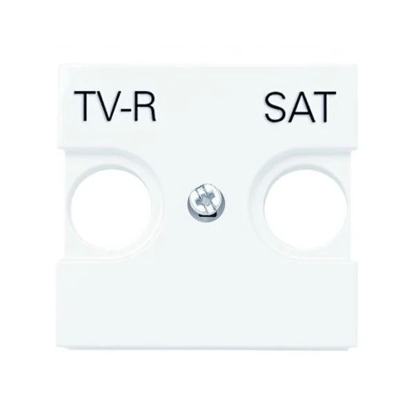 Tapa toma TV Niessen Zenit Blanco