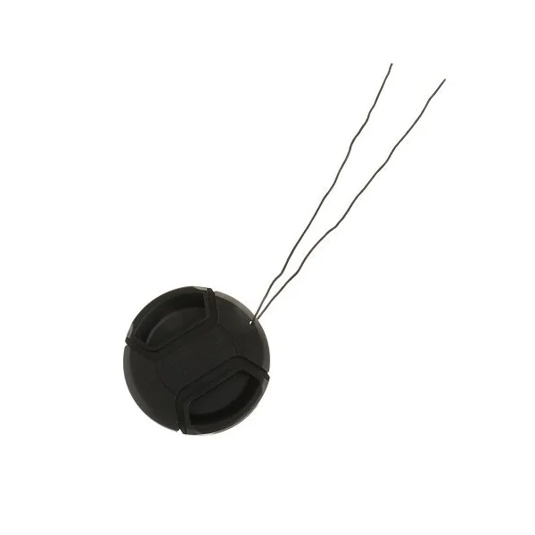 Tapa universal para lentes de camara 62 mm Negro