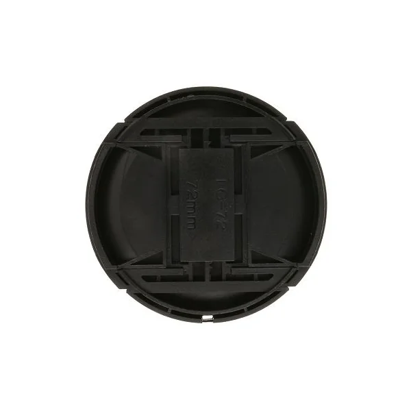 Tapa universal para lentes de camara 72 mm Negro