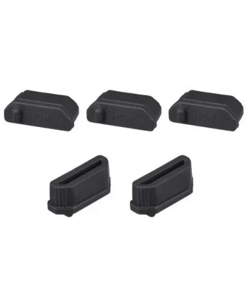 Tapon anti-polvo para puerto HDMI (10ud/bolsa) Negro