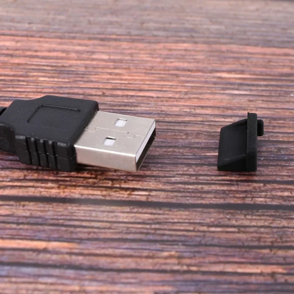 Tapon anti-polvo para puerto USB (10ud/bolsa) Negro