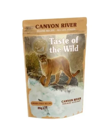 Taste Of The Wild Canyon River Sobres Salsa Gatos