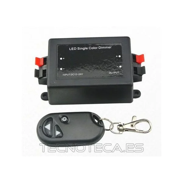 TB-RF-T1. Controlador tira LED 12/24VDC con mando RF1
