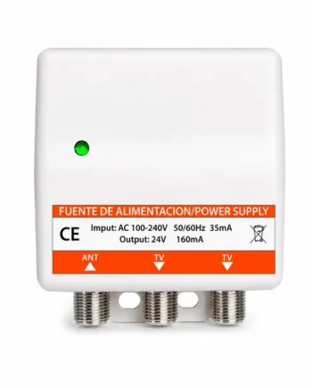 Tecatel Fuente de Alimentación 24 V, 160 Ma, 2 Sal