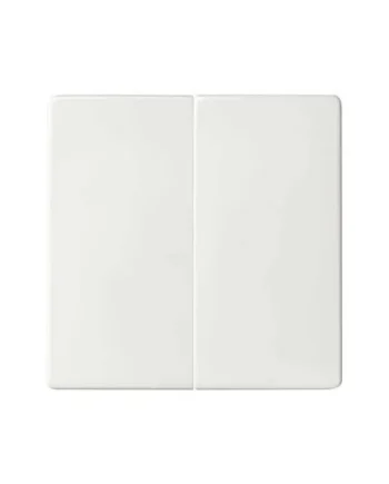 Tecla doble interruptor conmutador Simon 82 Blanco
